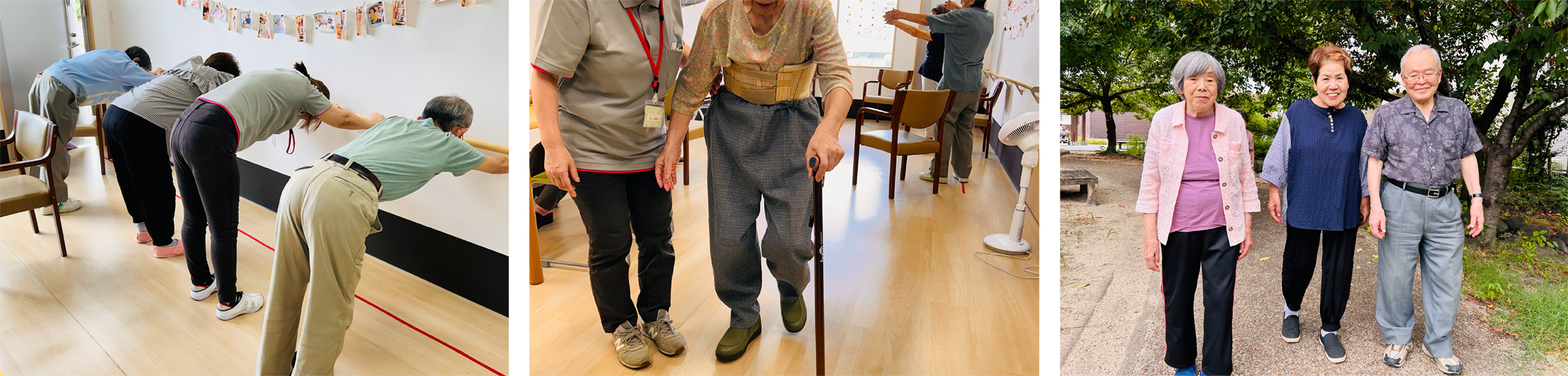 機能訓練（リハビリ）の様子